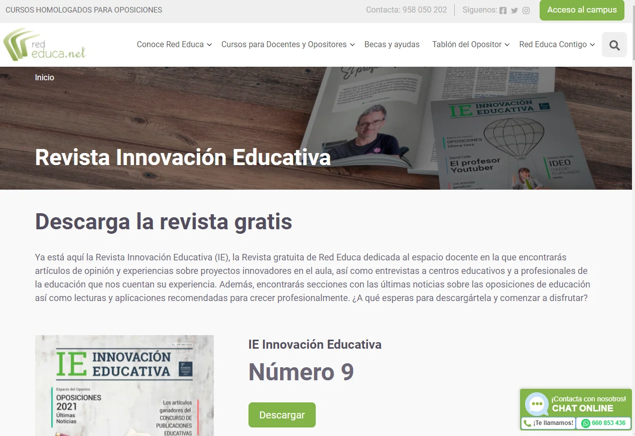 Euroinnova consolida la sua rivista ufficiale sull'innovazione educativa